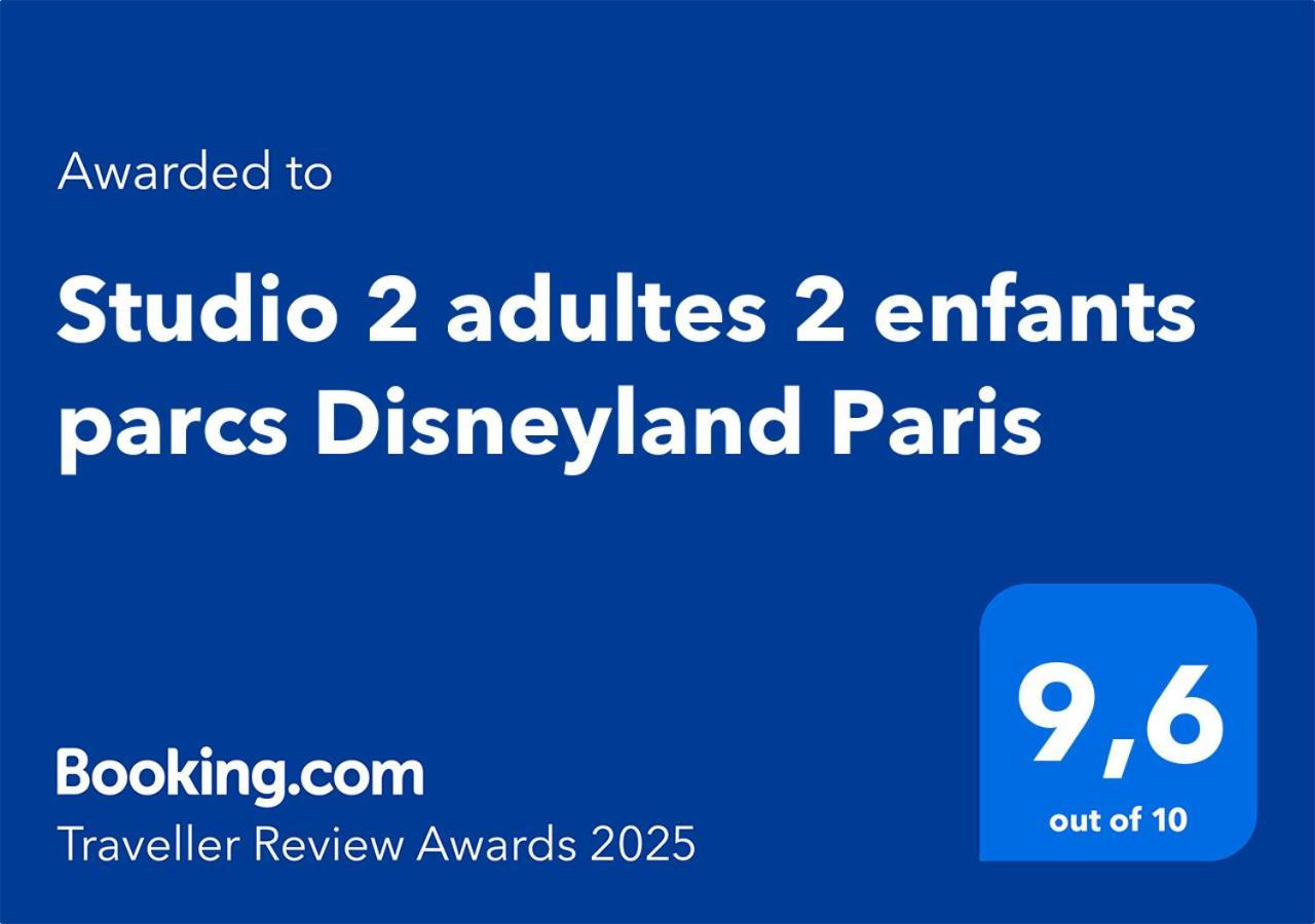 Studio 2 Adultes 2 Enfants Parcs Disneyland Paris Montévrain Exterior foto